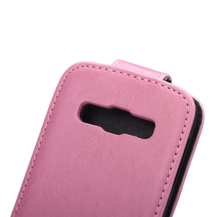 Crazy Horse Texture Vertical Flip Leather Case for Galaxy A3 / A300F