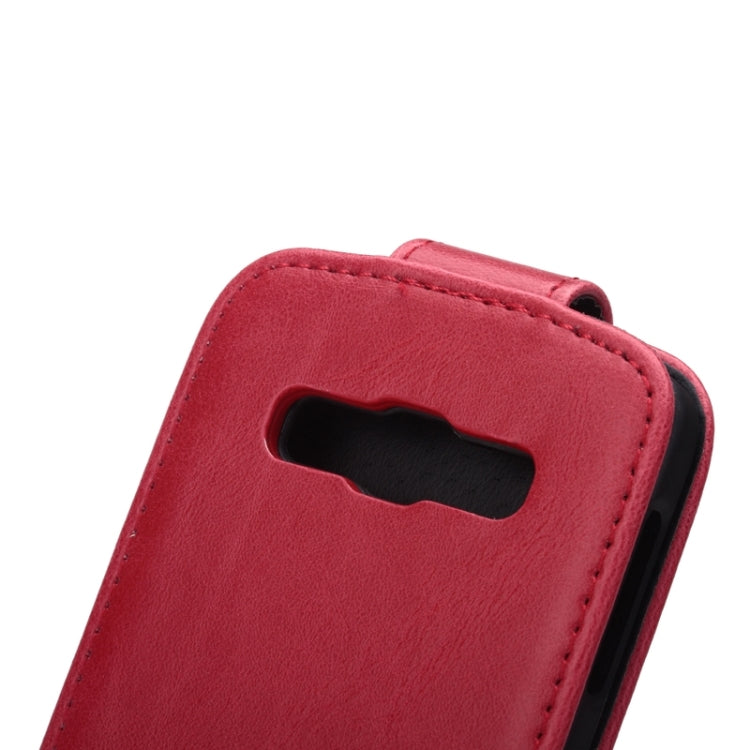 Crazy Horse Texture Vertical Flip Leather Case for Galaxy A3 / A300F