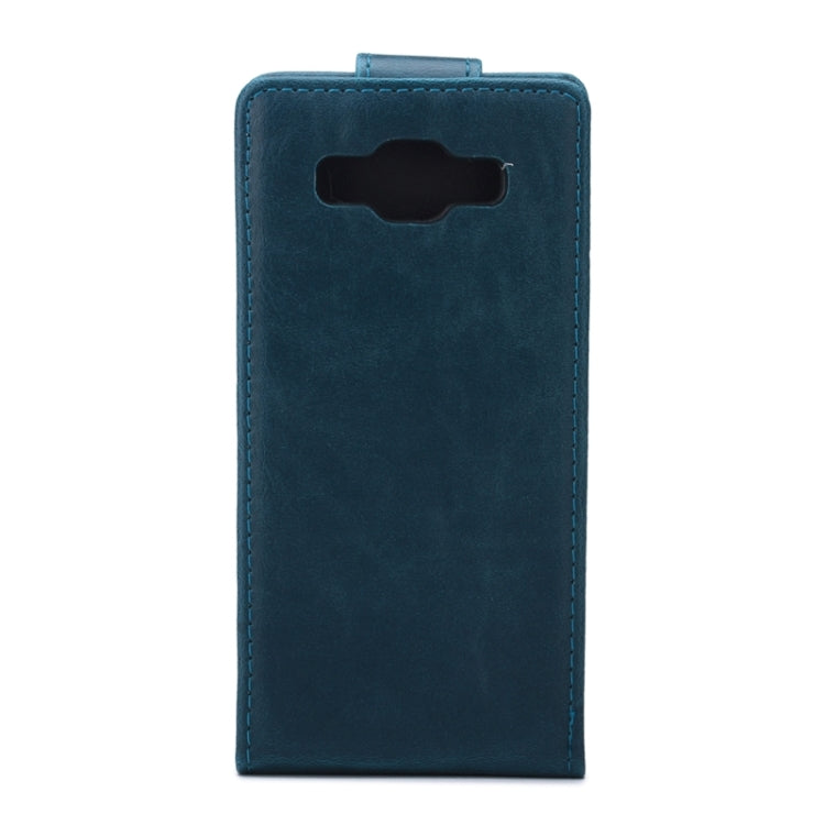 Crazy Horse Texture Vertical Flip Leather Case for Galaxy A5 / A500F