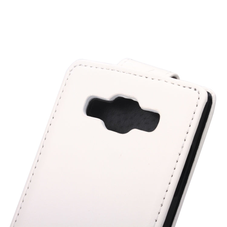 Crazy Horse Texture Vertical Flip Leather Case for Galaxy A5 / A500F