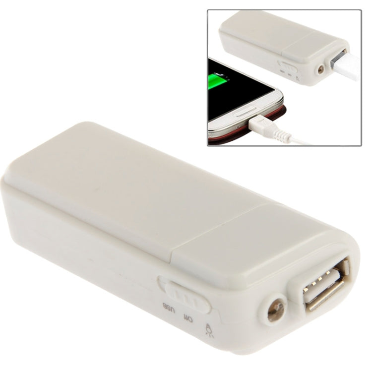 AA Batteries Emergency USB Charger with Flashlight