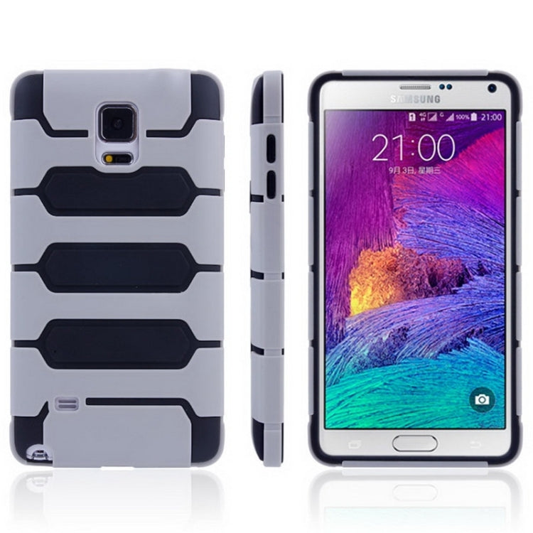 Tank Series PC + TPU Bumper Combination Case for Galaxy Note 4 N910