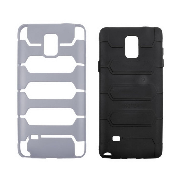 Tank Series PC + TPU Bumper Combination Case for Galaxy Note 4 N910
