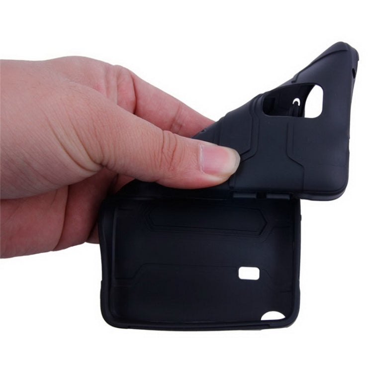 Tank Series PC + TPU Bumper Combination Case for Galaxy Note 4 N910