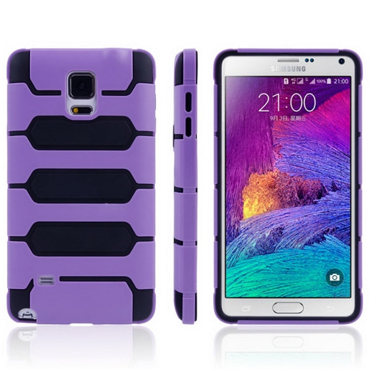 Tank Series PC + TPU Bumper Combination Case for Galaxy Note 4 N910