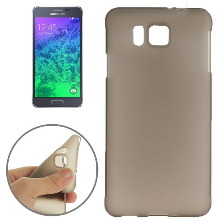 Double Frosted TPU Case for Galaxy Alpha / G850