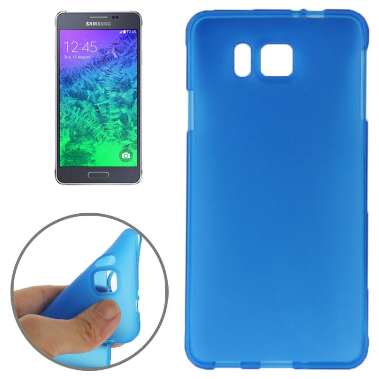 Double Frosted TPU Case for Galaxy Alpha / G850