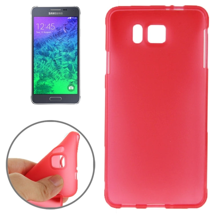 Double Frosted TPU Case for Galaxy Alpha / G850
