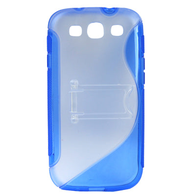 TPU Protection Case with Holder for Galaxy SIII / i9300