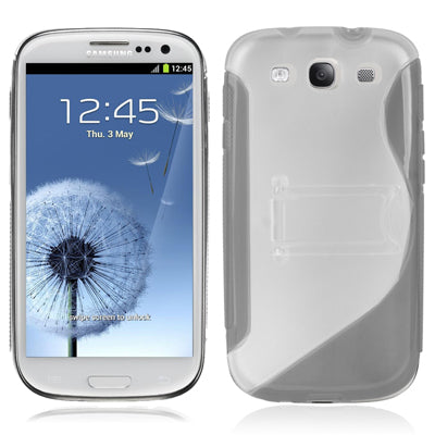 TPU Protection Case with Holder for Galaxy SIII / i9300