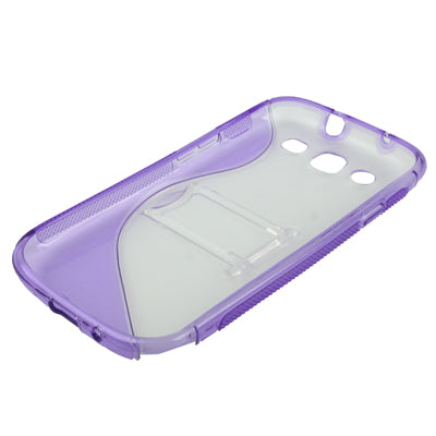 TPU Protection Case with Holder for Galaxy SIII / i9300