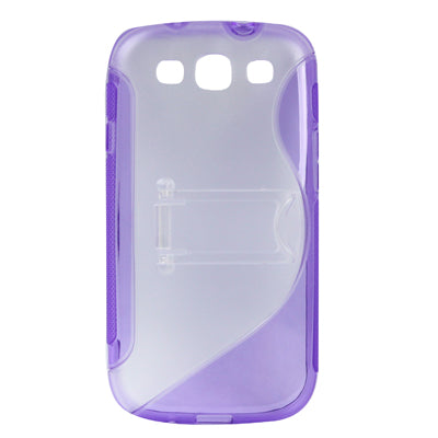 TPU Protection Case with Holder for Galaxy SIII / i9300