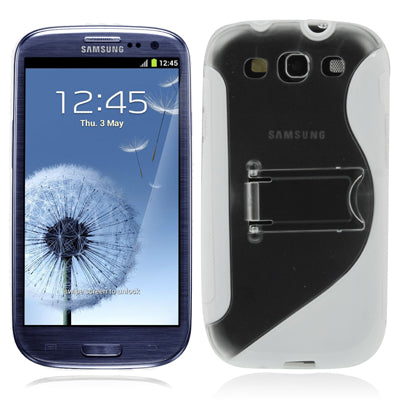 TPU Protection Case with Holder for Galaxy SIII / i9300