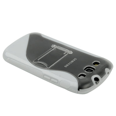 TPU Protection Case with Holder for Galaxy SIII / i9300