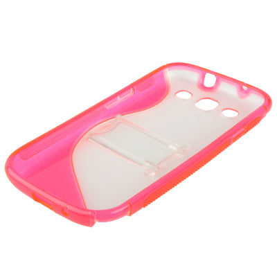 TPU Protection Case with Holder for Galaxy SIII / i9300
