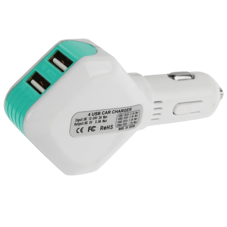 Universal 4 USB Ports Car Charger