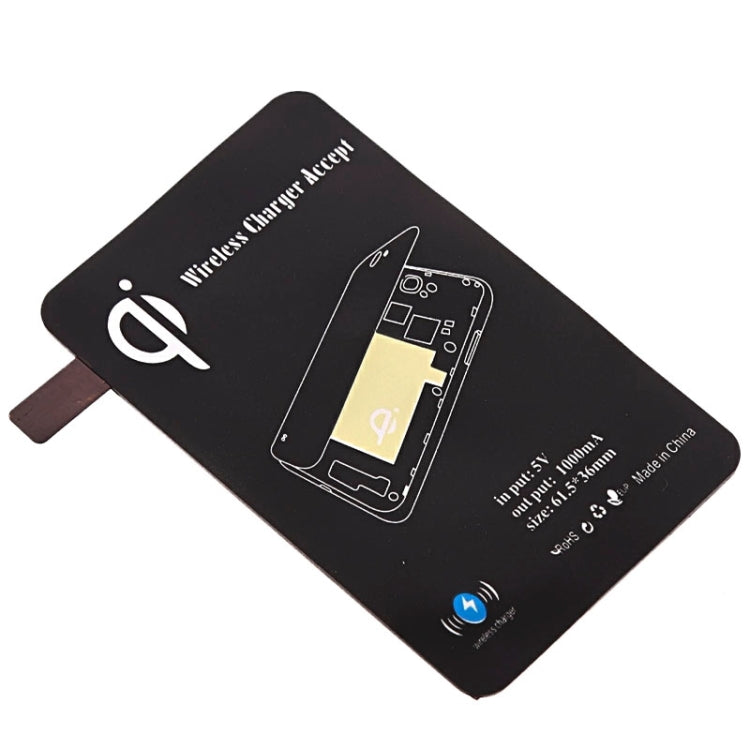 Wireless Charging Sticker Receiver, For Galaxy Note Edge / N915V / N915P / N915T / N915A(Black)
