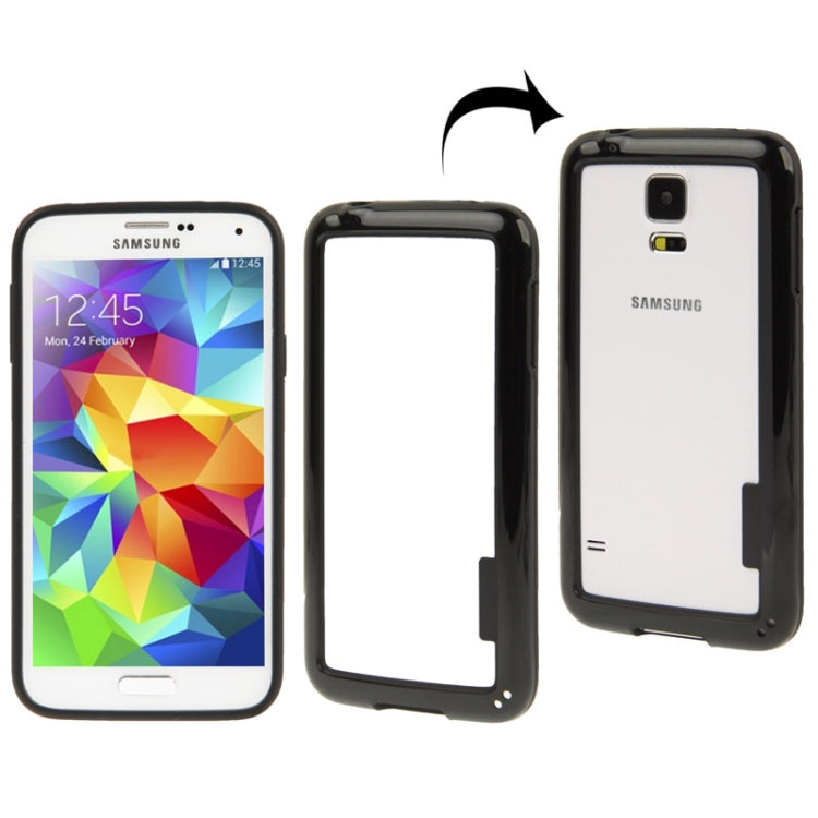 2-color TPU + Plastic Bumper Frame for Galaxy S5 / G900