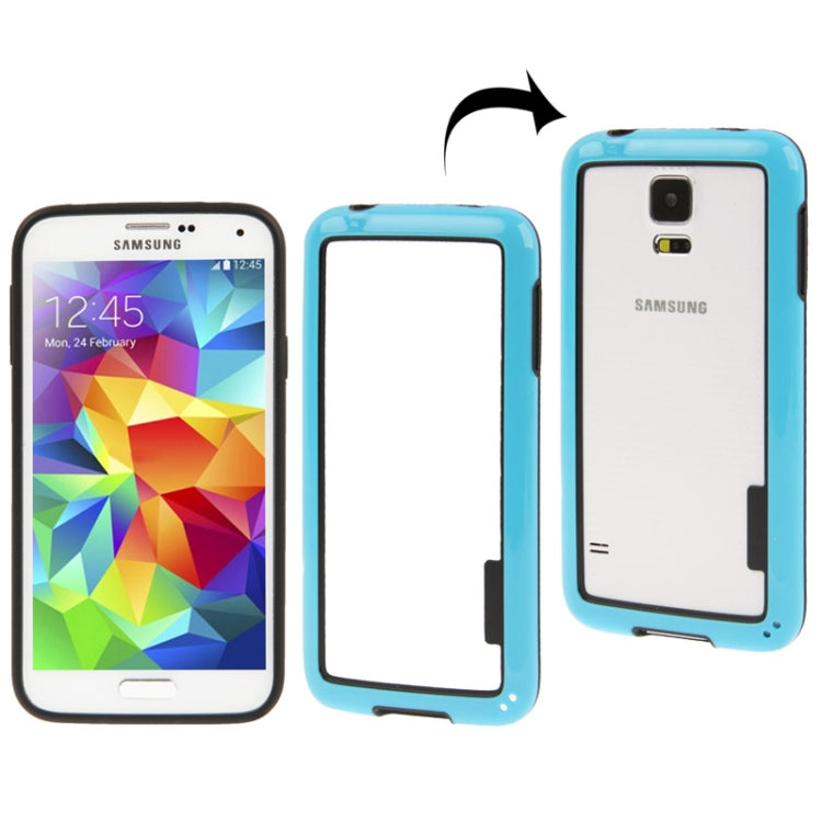 2-color TPU + Plastic Bumper Frame for Galaxy S5 / G900