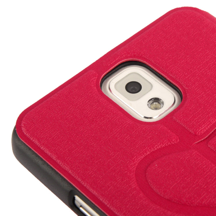 Oracle Texture Embossing Pattern Leather Case with Credit Card Slots & Butterfly Holder for Galaxy Note III / N9000