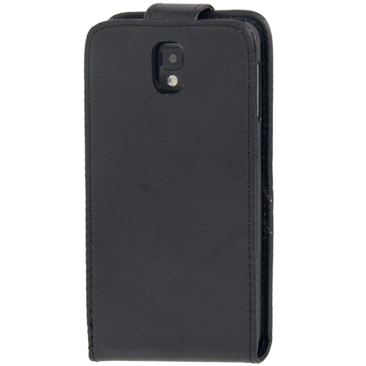 Vertical Flip Leather Case with Credit Card Slot for Galaxy Note III / N9000