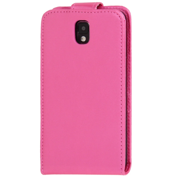 Vertical Flip Leather Case with Credit Card Slot for Galaxy Note III / N9000