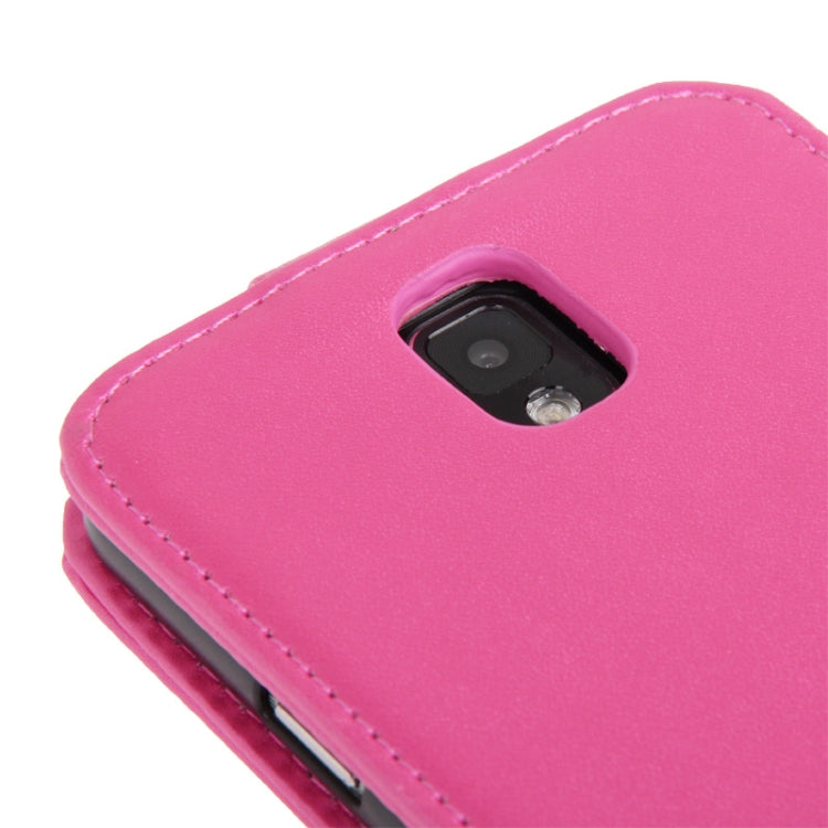 Vertical Flip Leather Case with Credit Card Slot for Galaxy Note III / N9000