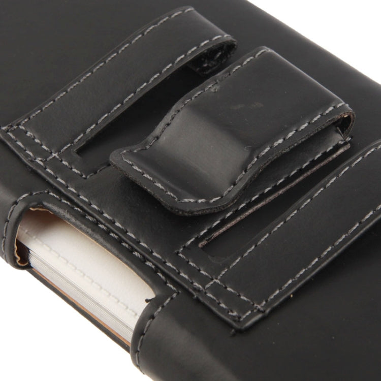 Wallet Style Leather Case with Belt Clip for Galaxy Note III / N9000 / N7100  (Black)