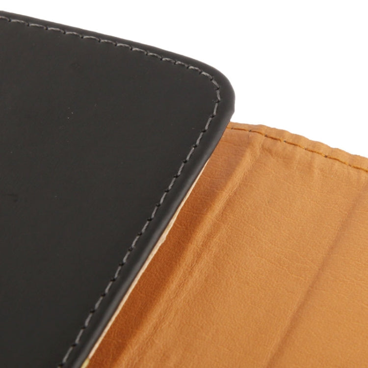 Wallet Style Leather Case with Belt Clip for Galaxy Note III / N9000 / N7100  (Black)