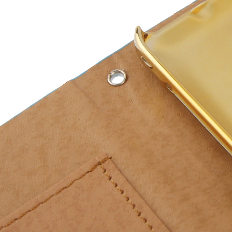 High Quality Lizard Texture Diamond Encrusted Button Horizontal Flip Leather Case with Credit Card Slots for Galaxy  Note III / N9000