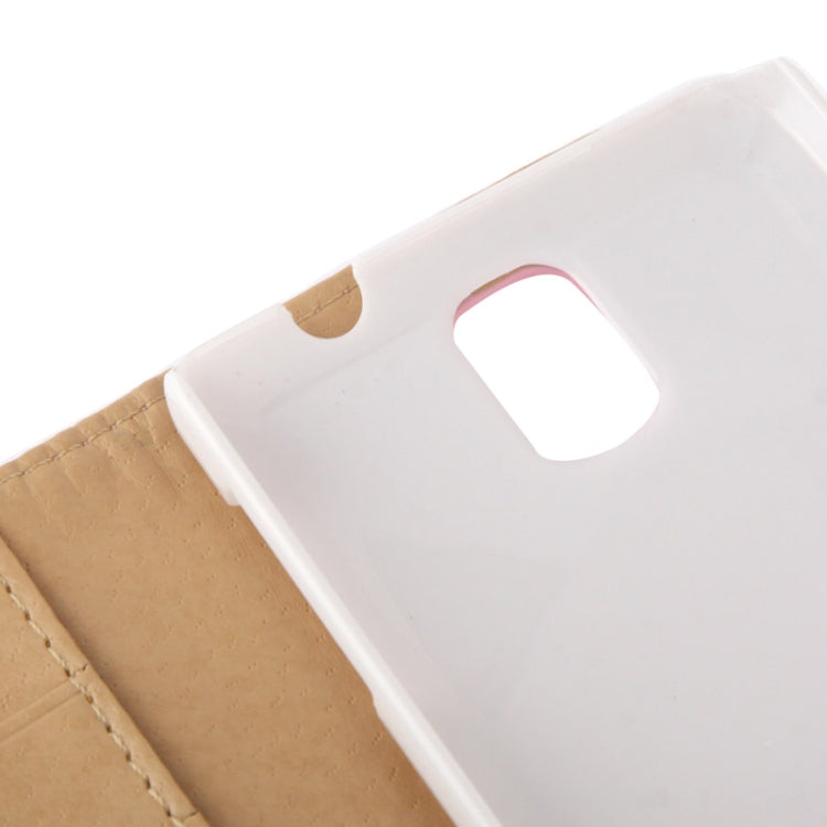 Plaid Texture Leather Case with Credit Card Slot & Holder for Galaxy Note III / N9000