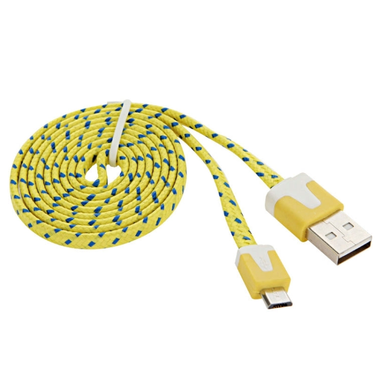 1m Woven Style Micro USB to USB Data / Charging Cable for Samsung Galaxy S7 & S7 Edge / LG G4 / Huawei P8 / Xiaomi Mi4 and other Smartphones