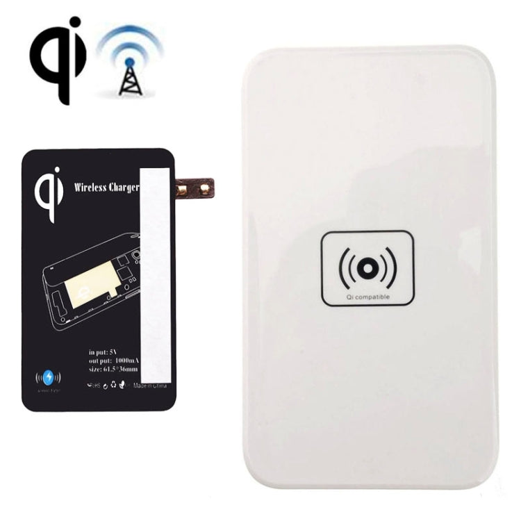 QI Wireless Charging Pad and Charging Receiver, For Galaxy Note Edge / N915V N915P / N915T / N915A