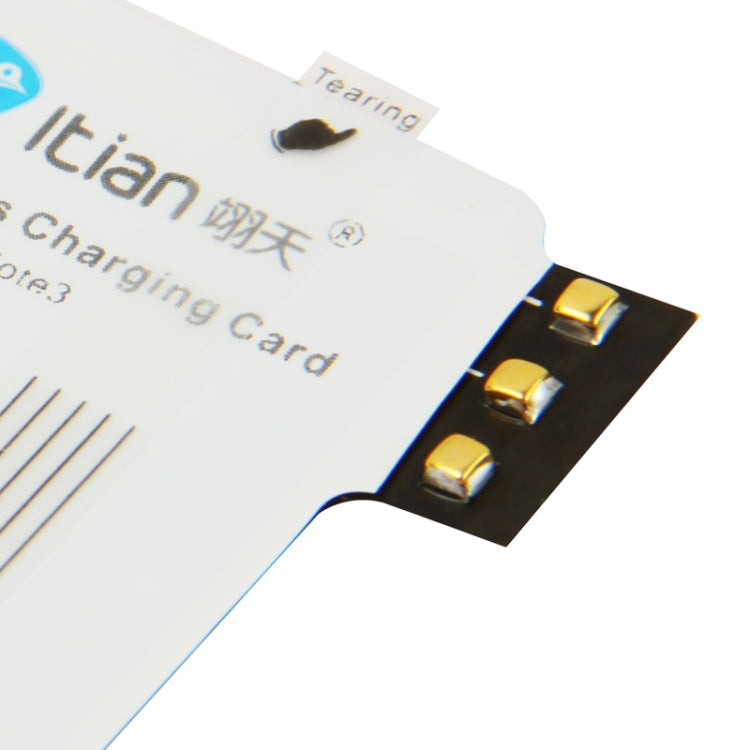 Itian 5V 600mAh Wireless Mobile Charge Receiver, Applies for Qi Standard, Special Design for Samsung Note III / N9000(White)