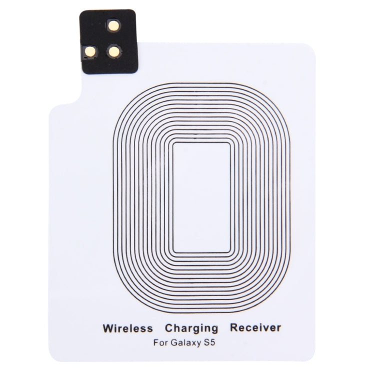 Itian 5V 600mAh Wireless Mobile Charge Receiver, Applies for Qi Standard, Special Design for Galaxy S5 / G900(White)