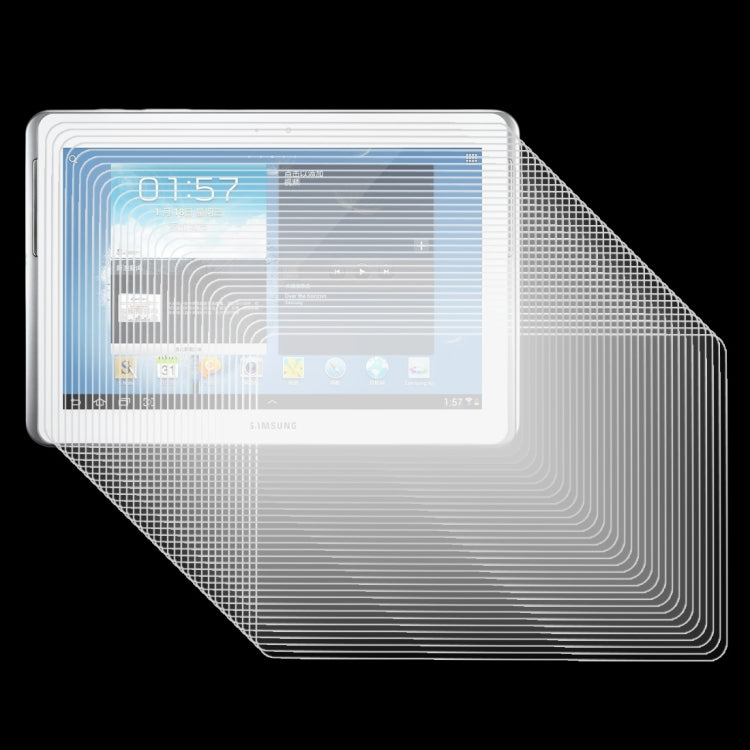 75 PCS 0.4mm 9H+ Surface Hardness 2.5D Tempered Glass Film for Galaxy Note 10.1 / N8000