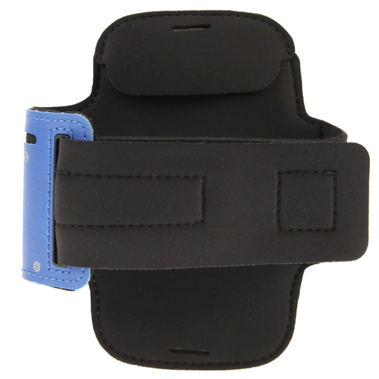 Universal PU Sports Armband Case with Earphone Hole & Key Pocket for Galaxy S IV / i9500 / i9300 / MOTO G