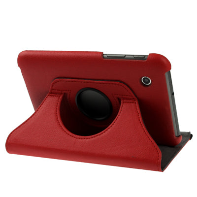 360 Degree Rotation Leather Case with Holder for Galaxy Tab 2 (7.0) / P3100,