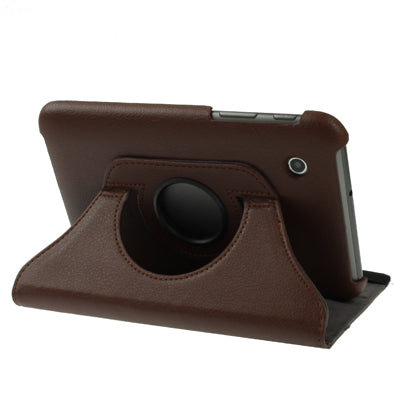 360 Degree Rotation Leather Case with Holder for Galaxy Tab 2 (7.0) / P3100,