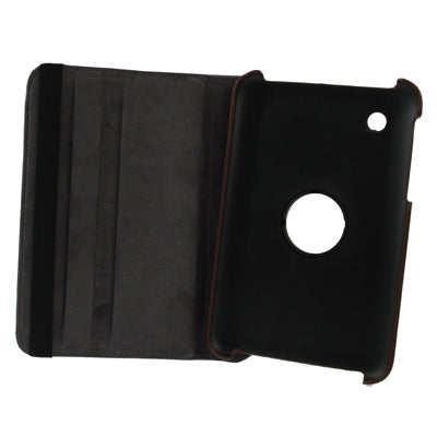 360 Degree Rotation Leather Case with Holder for Galaxy Tab 2 (7.0) / P3100,