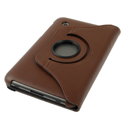360 Degree Rotation Leather Case with Holder for Galaxy Tab 2 (7.0) / P3100,