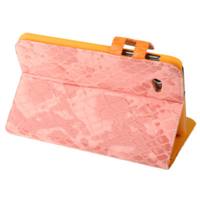 Mesh Texture Flip Leather Case with Credit Card Slots & Holder for Samsung Tab 2 / P3100 / P6200