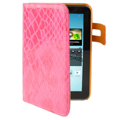 Mesh Texture Flip Leather Case with Credit Card Slots & Holder for Samsung Tab 2 / P3100 / P6200