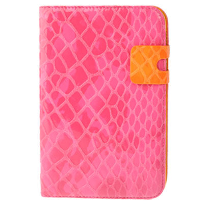 Mesh Texture Flip Leather Case with Credit Card Slots & Holder for Samsung Tab 2 / P3100 / P6200