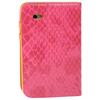 Mesh Texture Flip Leather Case with Credit Card Slots & Holder for Samsung Tab 2 / P3100 / P6200