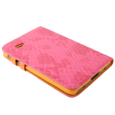 Mesh Texture Flip Leather Case with Credit Card Slots & Holder for Samsung Tab 2 / P3100 / P6200