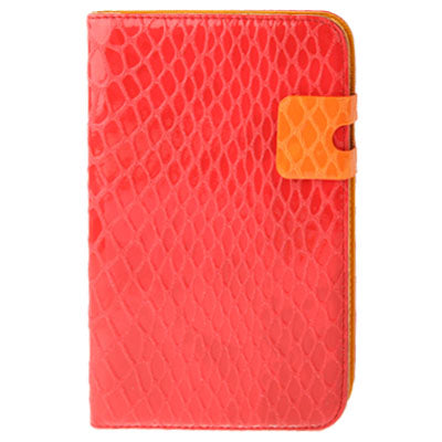 Mesh Texture Flip Leather Case with Credit Card Slots & Holder for Samsung Tab 2 / P3100 / P6200