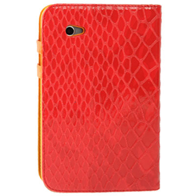 Mesh Texture Flip Leather Case with Credit Card Slots & Holder for Samsung Tab 2 / P3100 / P6200