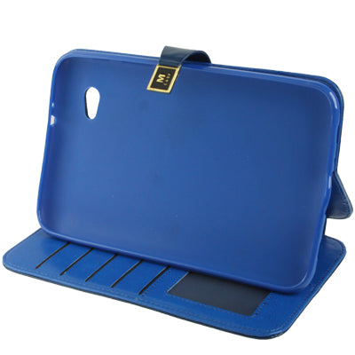 High Quality Crazy Horse Texture Flip Leather Case with Holder & Credit Card Slots for Galaxy Tab P3100 / P3110 / P6200 / P6210