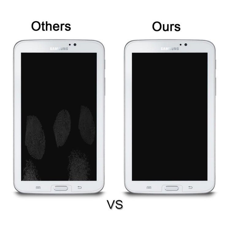 100 PCS 0.4mm 9H+ Surface Hardness 2.5D Tempered Glass Film for Galaxy Tab 3 7.0 / T210 / T211 / T215